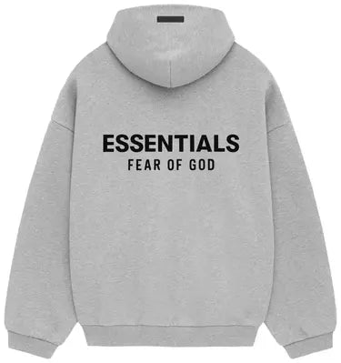 Fear of God Essentials Fleece Hoodie II 'Light Heather Grey'