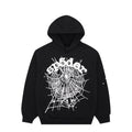 Sp5der OG Web Hoodie “Black”
