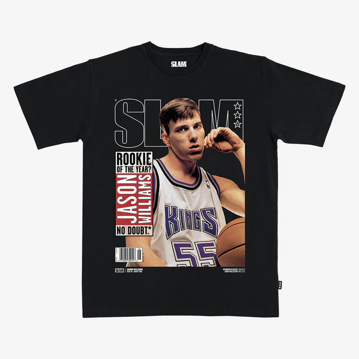 SLAM HARDWOOD CLASSICS COVER TEE - JASON WILLIAMS (SLAM 35)